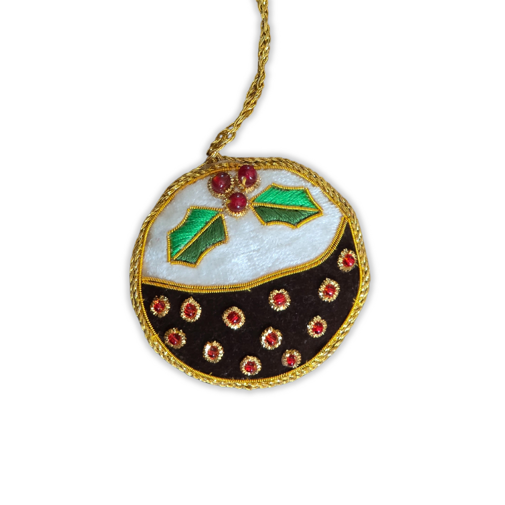 Christmas Pudding Tree Ornament